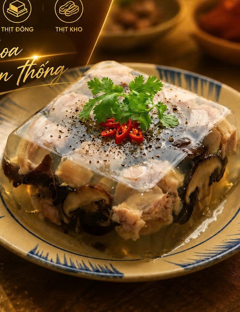 Món thịt đông truyền thống của Ánh Tuyết