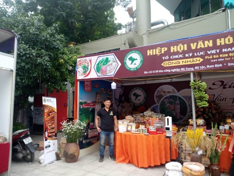 Trưng bày tại lễ khai ấn Đền Trần